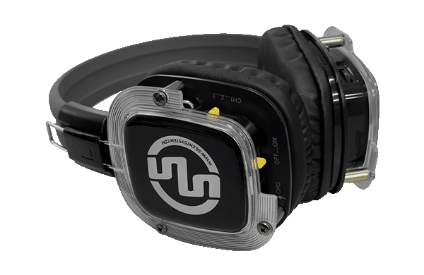 Silent-Kopfhörer SX-809 Kabellose Kopfhörer SX-809 Super Power Bass von Silentsystem – Silent Disco und Events