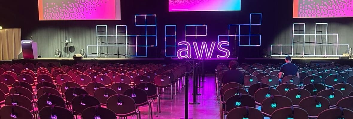 AWS Summit Milano – RF-Audiosystem und kabellose Silentsystem-Kopfhörer in der Fiera Milano Rho